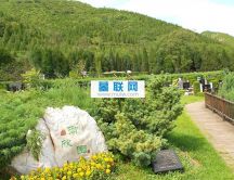 天寿陵园景观图
